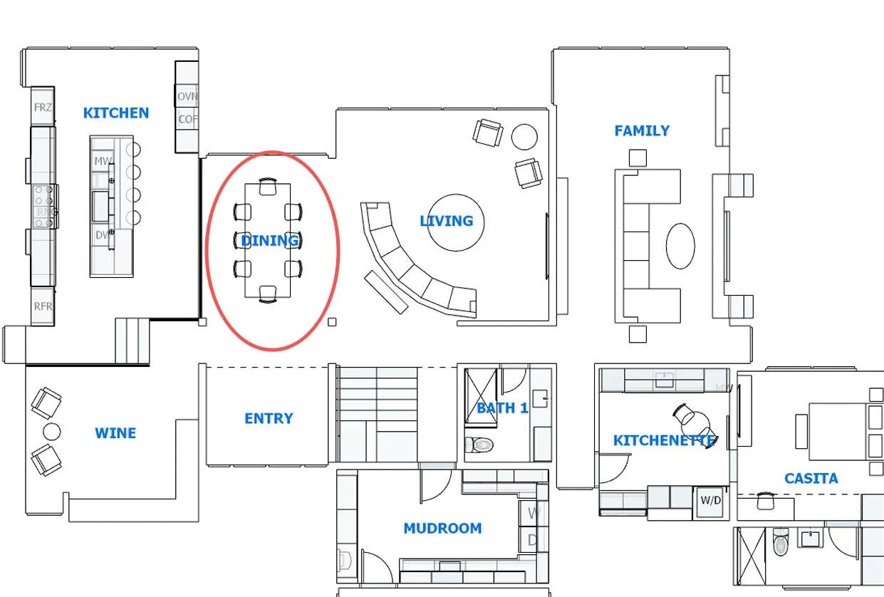 Customized Furniture Matching Plan for Dimitri