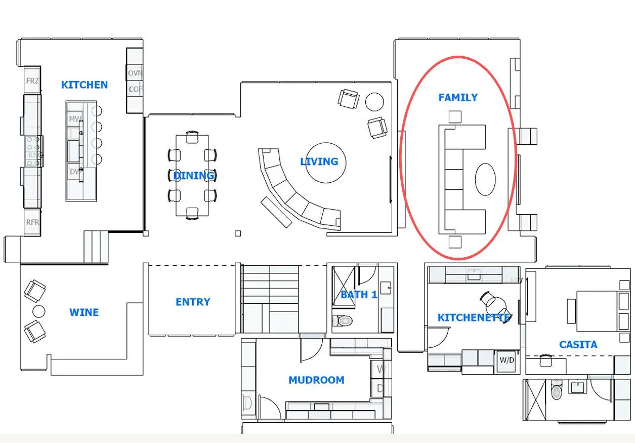 Customized Furniture Matching Plan for Dimitri