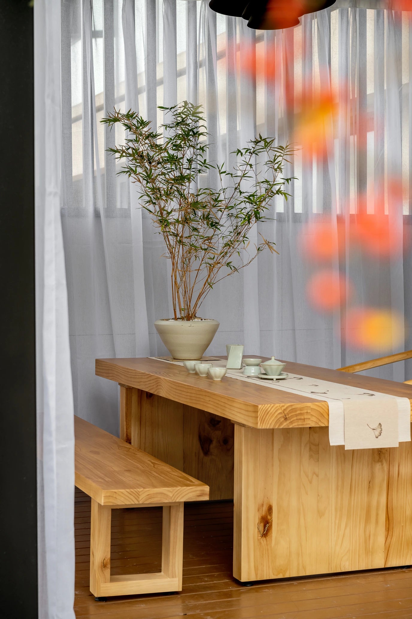 Modern Solid Wood Apartment Interior