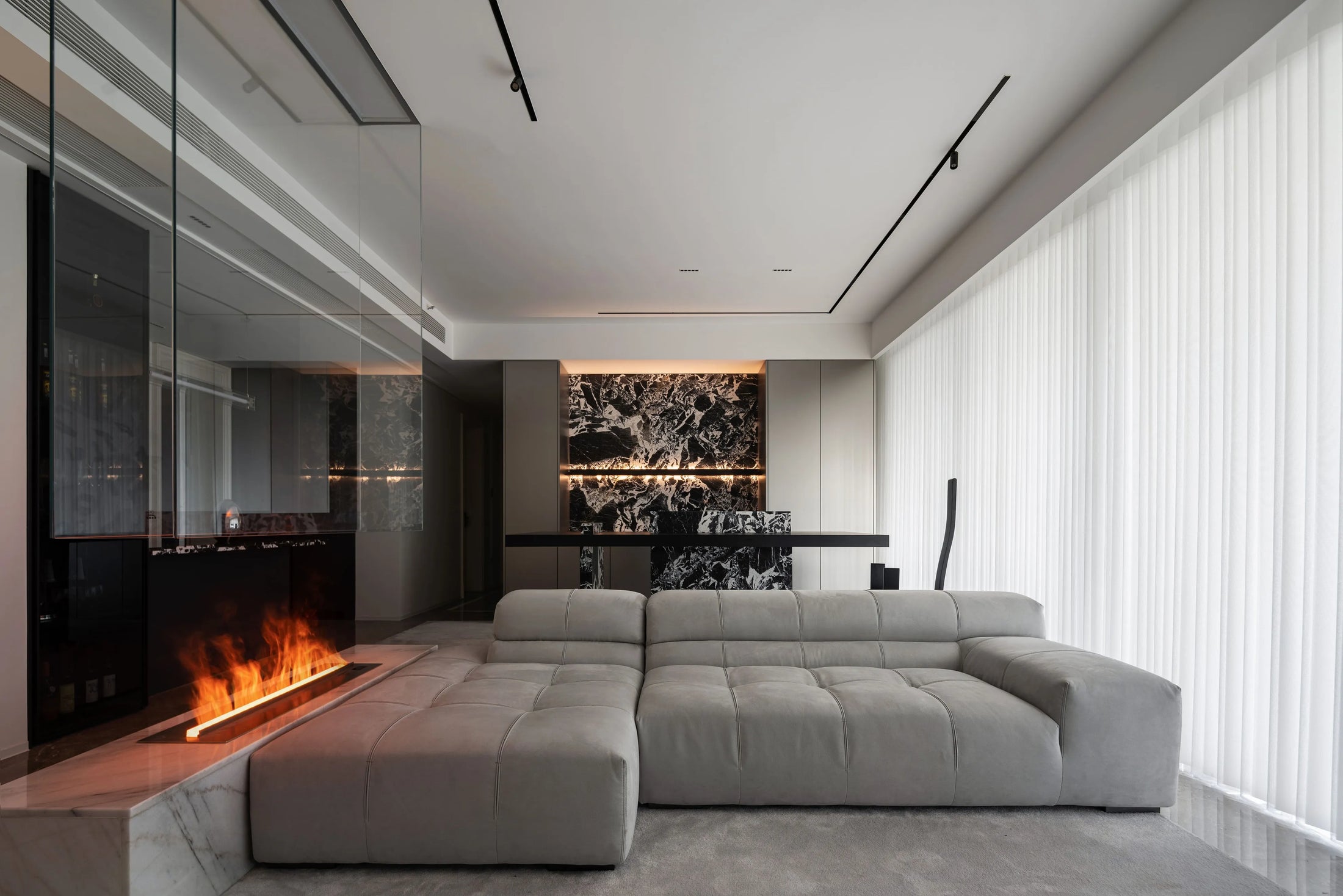 Modern Minimalist Luxury Apartment Interior