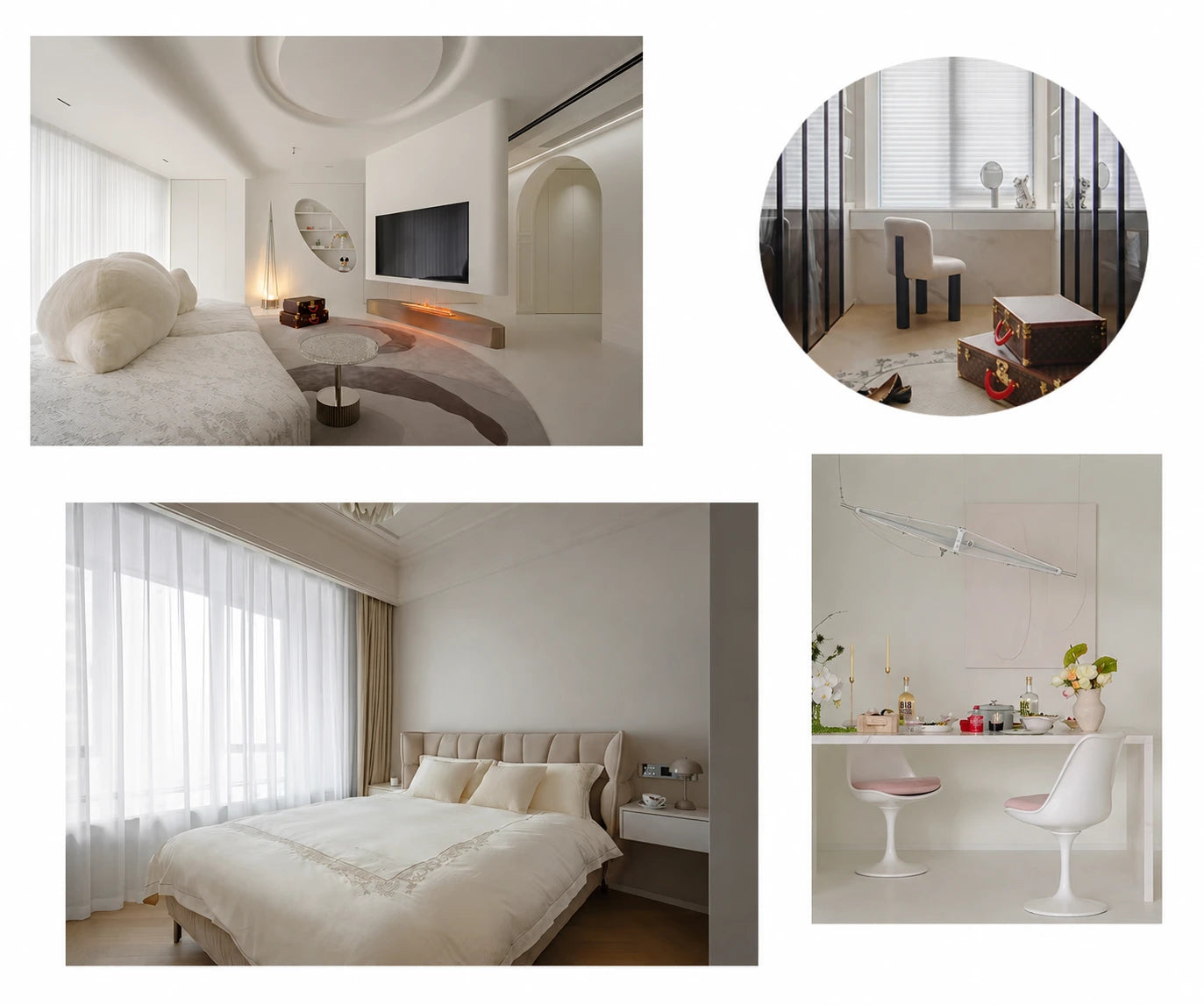 Custom bedroom furniture project portfolio showcasing
