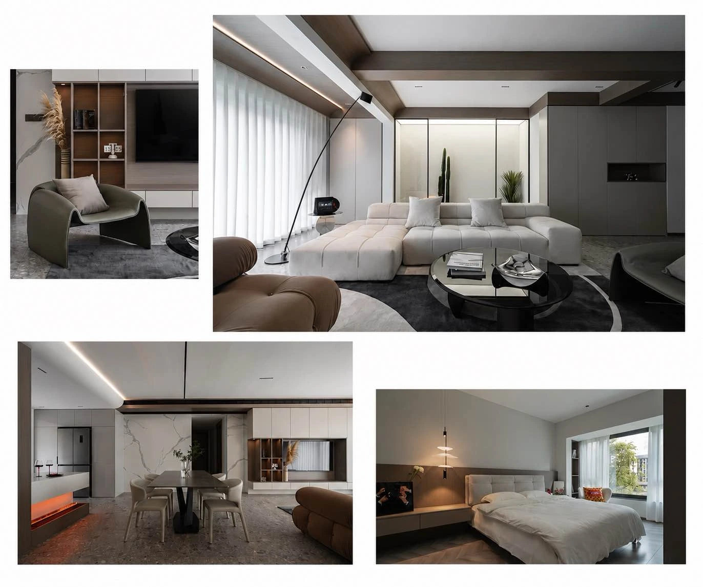 Custom whole-house furniture project portfolio showcasing