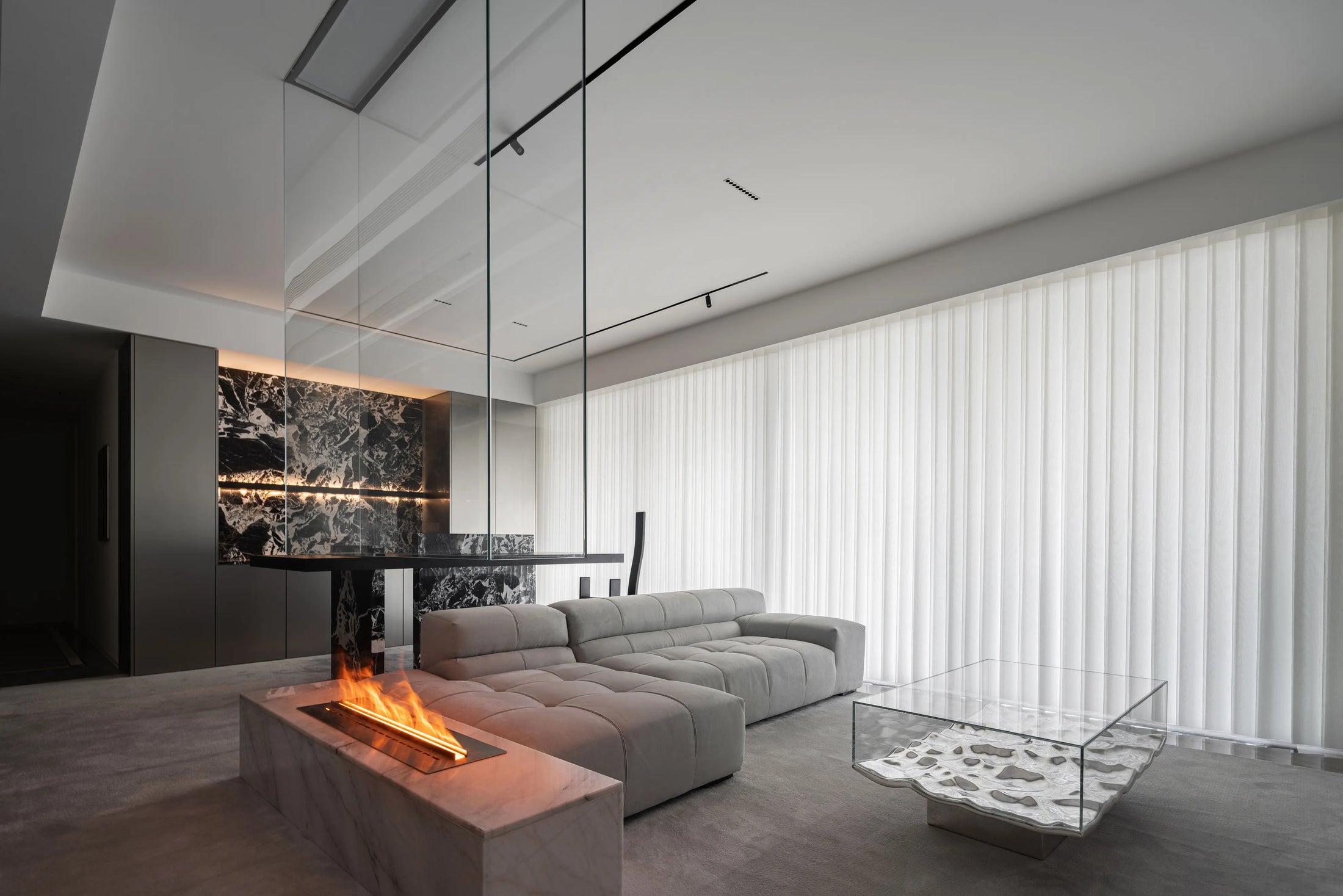 Modern Minimalist Luxury Apartment Interior