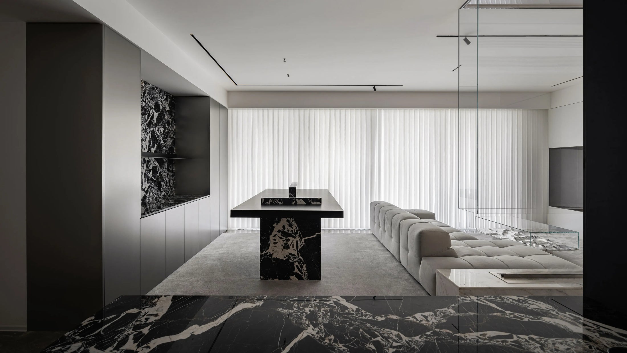 Modern Minimalist Luxury Apartment Interior